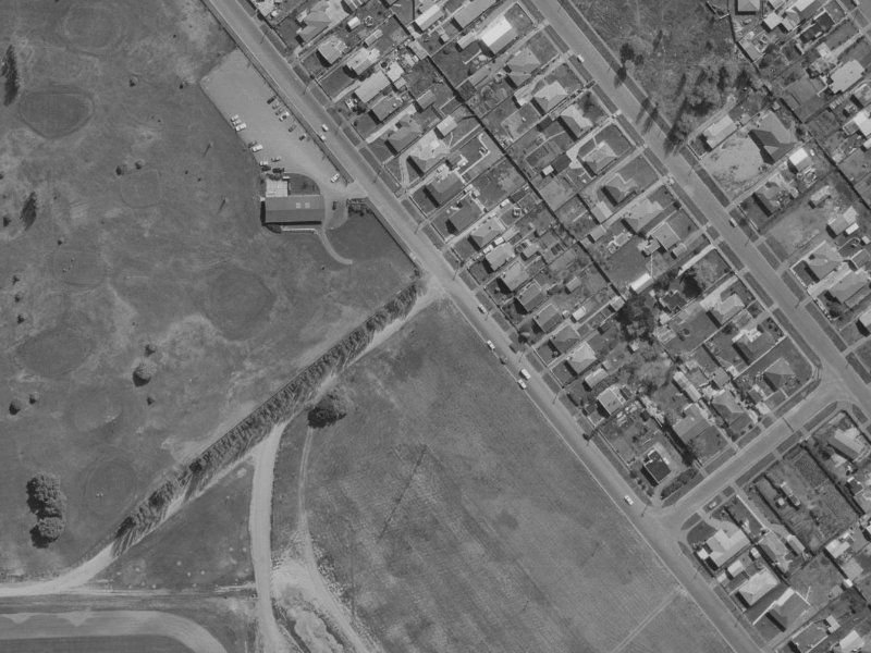 16 Ascot Avenue from the air, 1970-1974