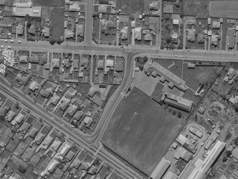 7 Fraser Street from the air, 1970-1974