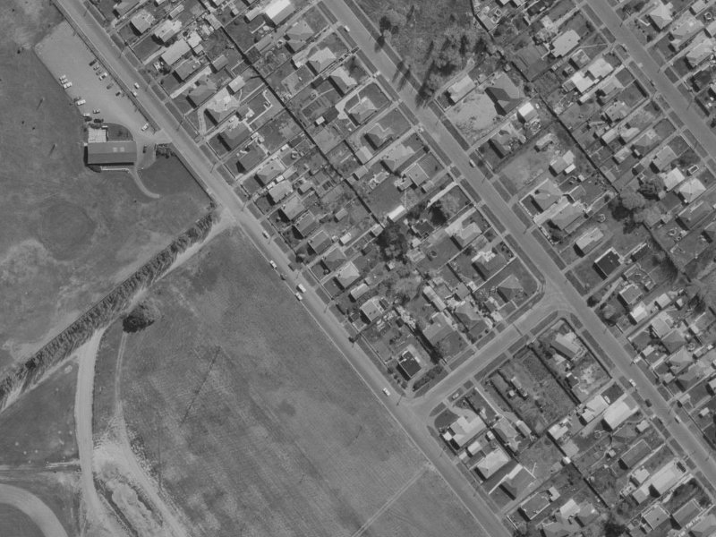 39 Ascot Avenue from the air, 1970-1974