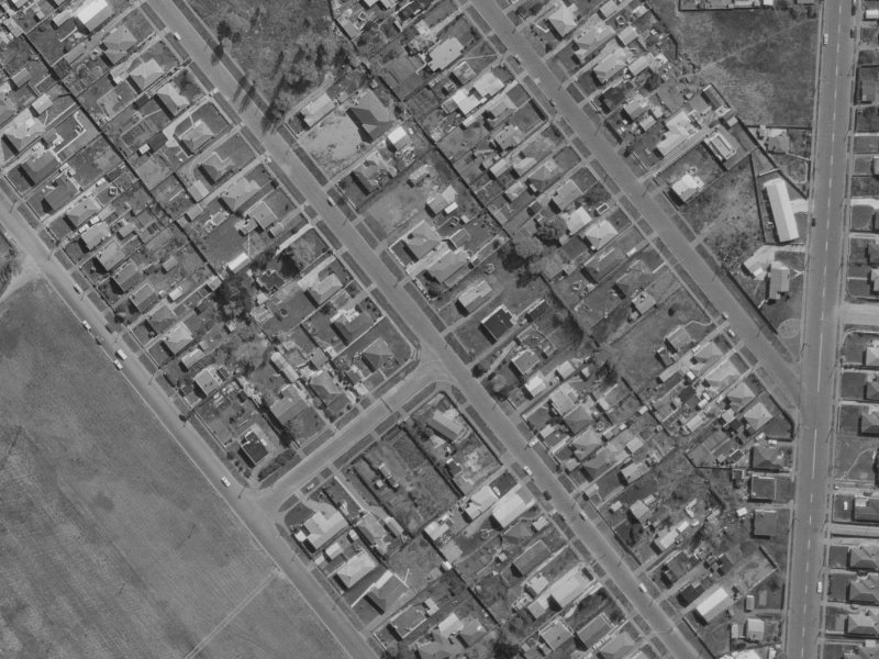 31A Flemington Avenue from the air, 1970-1974