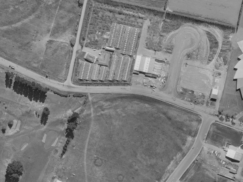 582 Wairakei Road from the air, 1970-1974