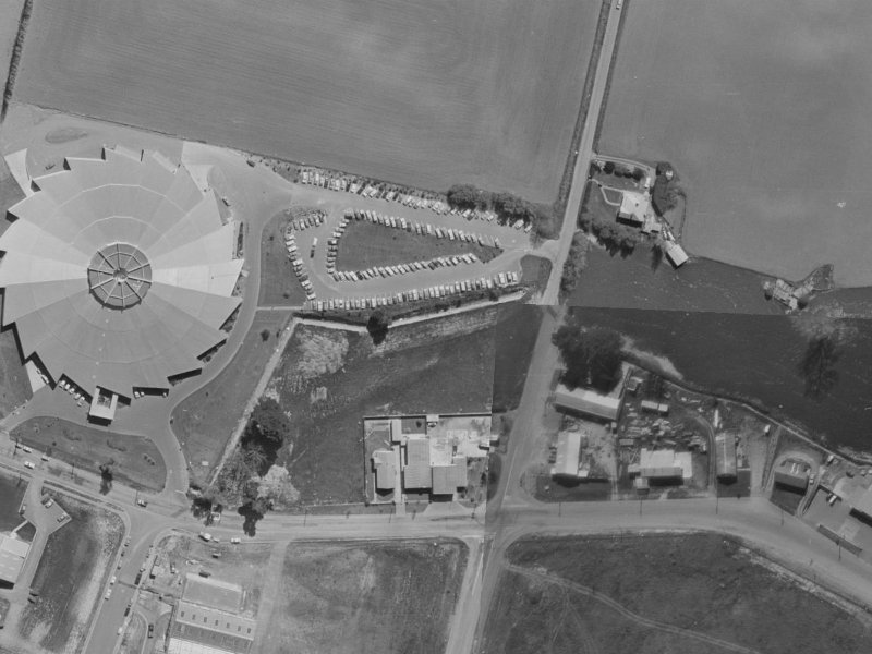 215 Wooldridge Road from the air, 1970-1974