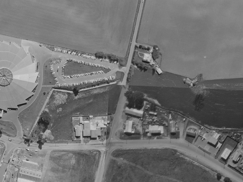 212 Wooldridge Road from the air, 1970-1974