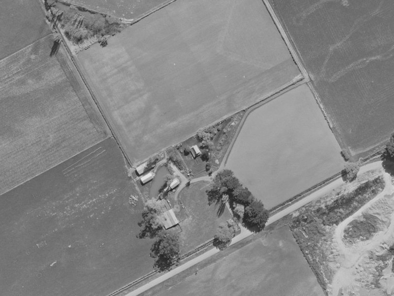 Savills Road from the air, 1970-1974
