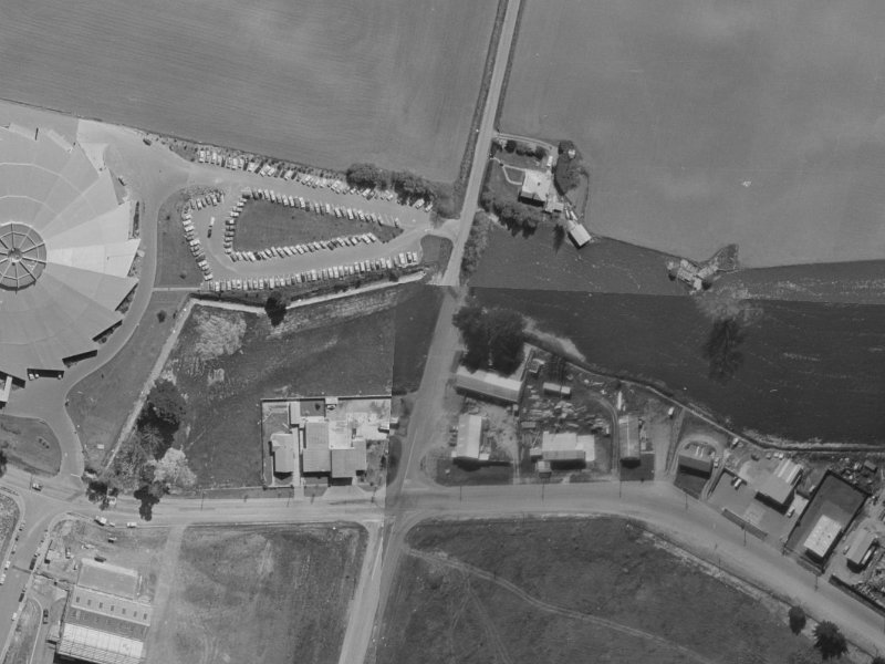 215 Wooldridge Road from the air, 1970-1974