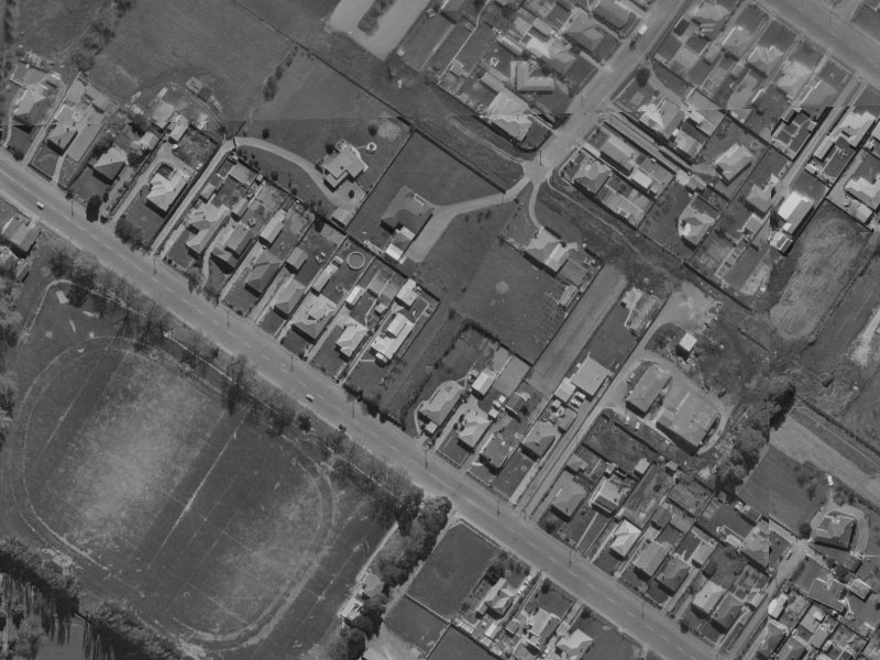 18 Nyoli Street from the air, 1970-1974