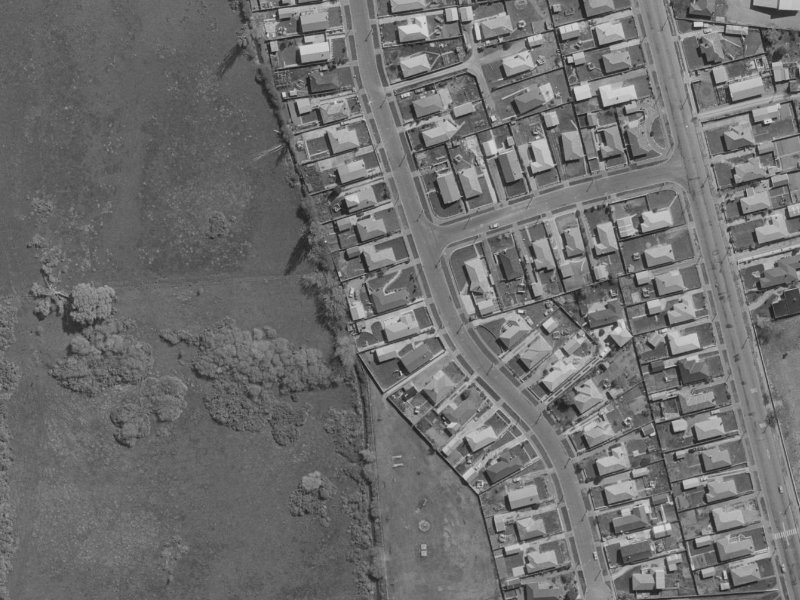 25 Greenhaven Drive from the air, 1970-1974