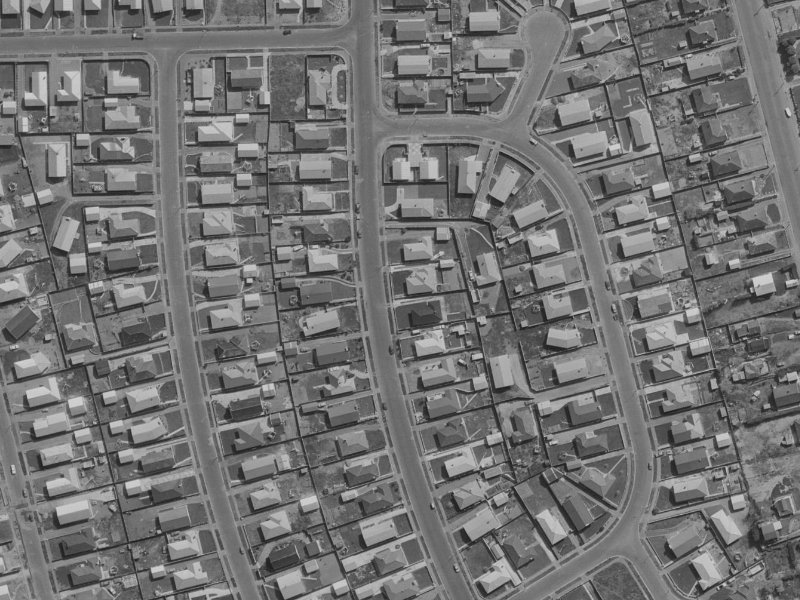 114 Effingham Street from the air, 1970-1974