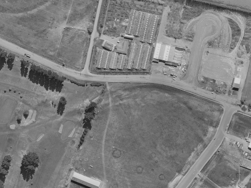 581 Wairakei Road from the air, 1970-1974