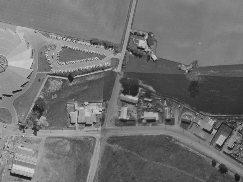 206 Wooldridge Road from the air, 1970-1974
