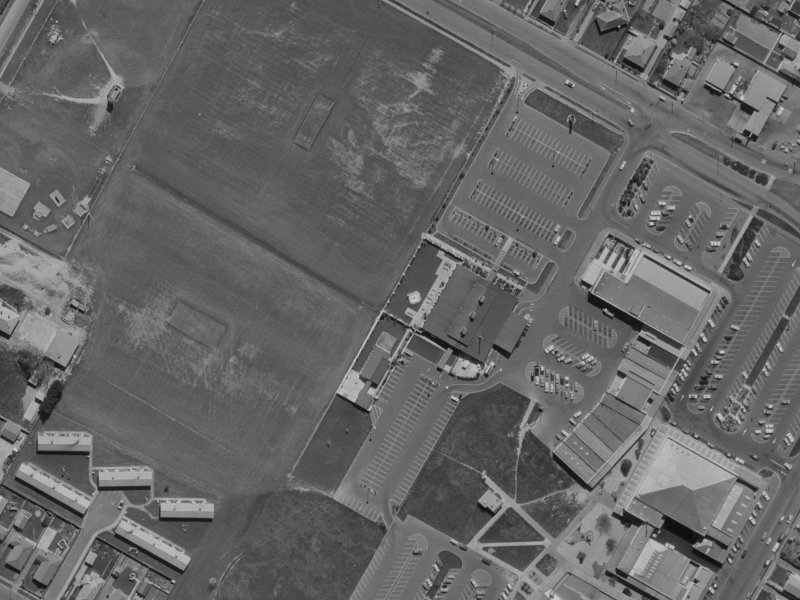 337 Harewood Road from the air, 1970-1974