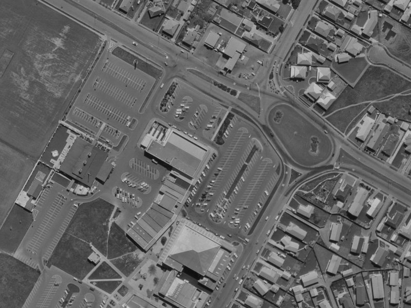 41 Bishopdale Ct from the air, 1970-1974
