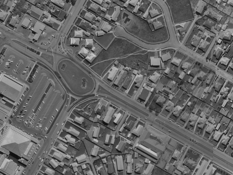 250A Harewood Road from the air, 1970-1974