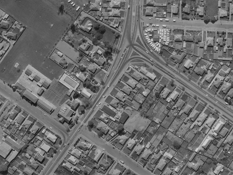 148 Main North Road from the air, 1970-1974