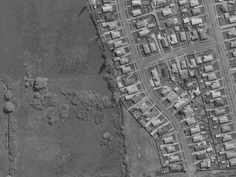 25A Greenhaven Drive from the air, 1970-1974