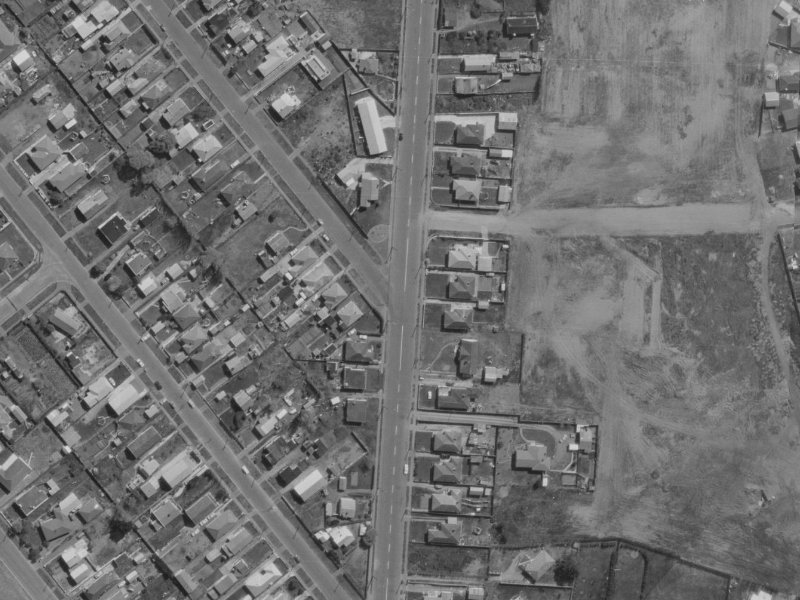 318 Bower Avenue from the air, 1970-1974