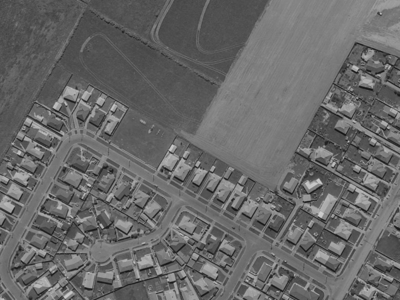 Hockey Street from the air, 1970-1974