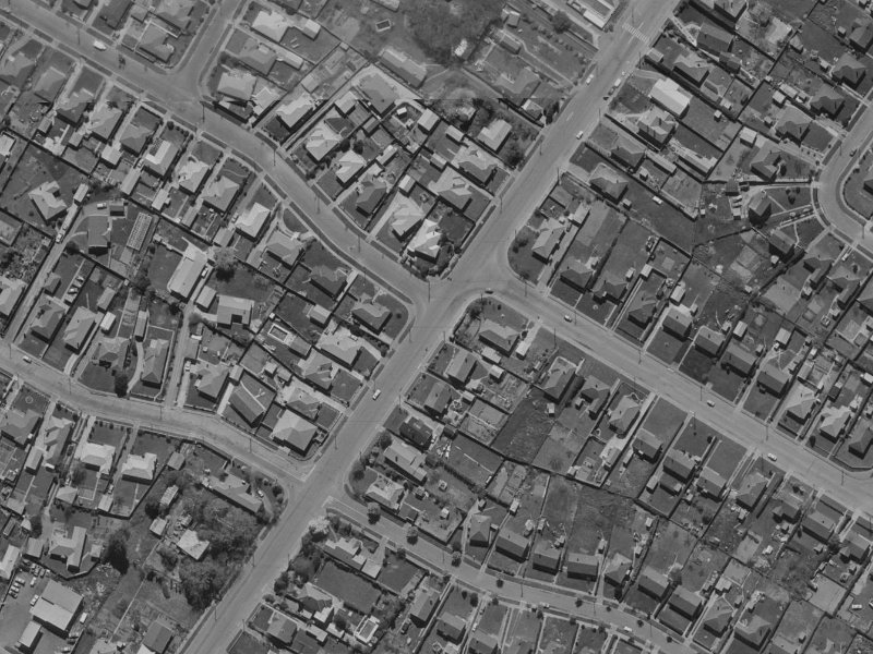 434 Greers Road from the air, 1970-1974