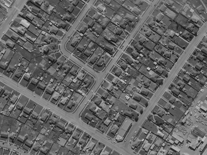 10 Oakland Street from the air, 1970-1974