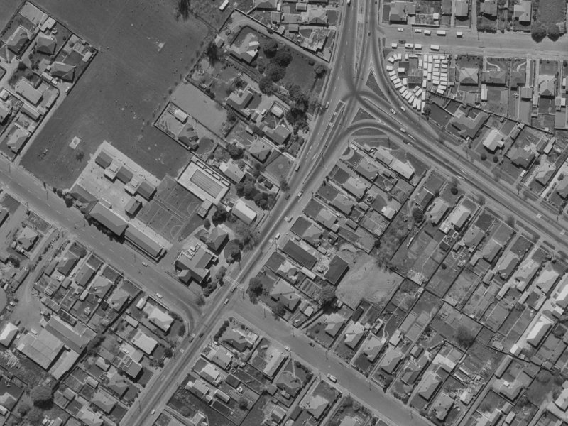 144 Main North Road from the air, 1970-1974