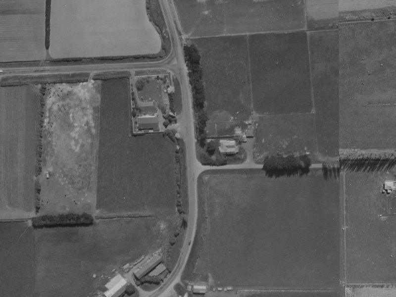544 Hills Road from the air, 1970-1974