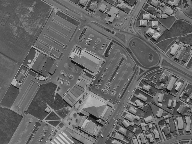 31 Bishopdale Ct from the air, 1970-1974
