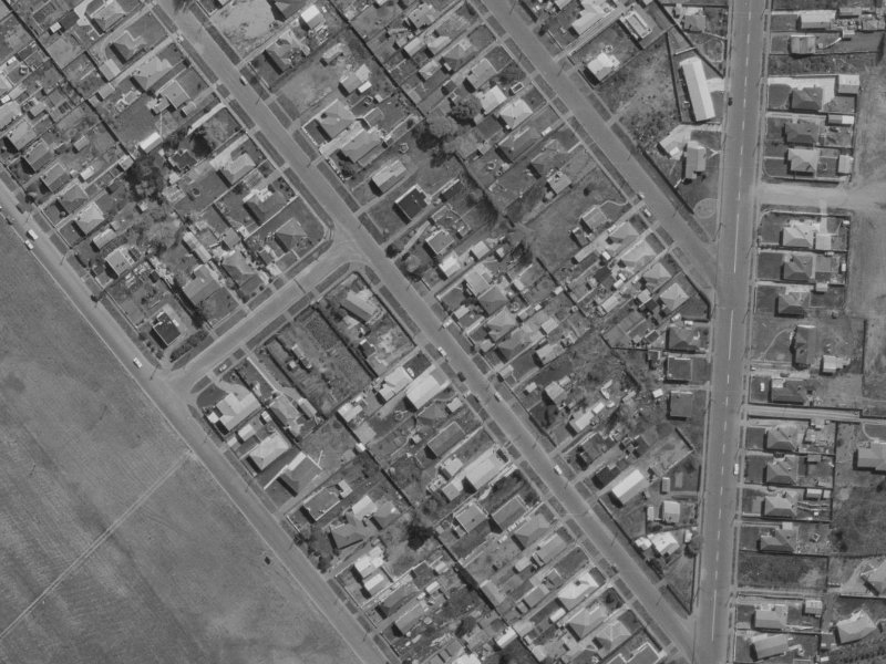 43 Flemington Avenue from the air, 1970-1974