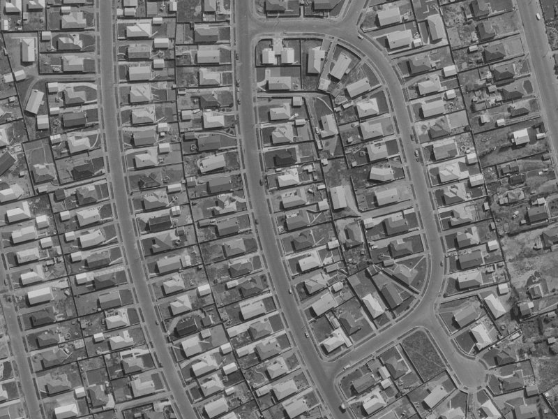 106 Effingham Street from the air, 1970-1974