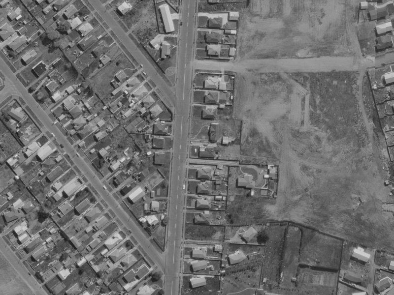 314 Bower Avenue from the air, 1970-1974