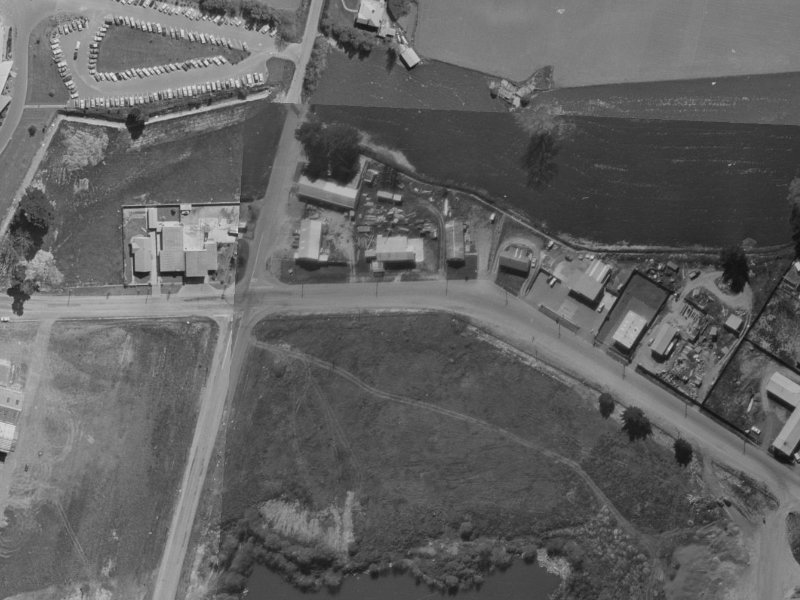 529 Wairakei Road from the air, 1970-1974