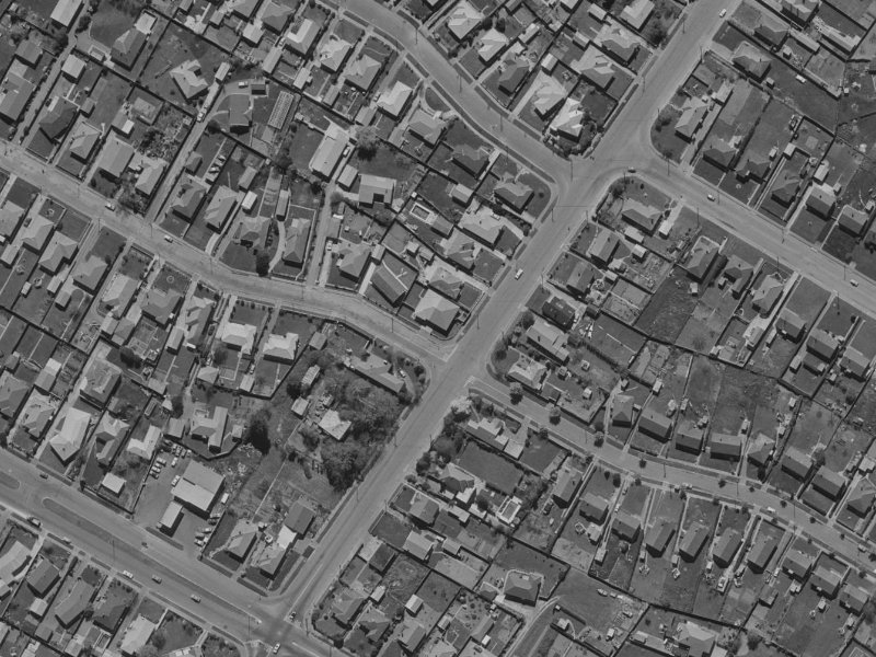 431 Greers Road from the air, 1970-1974