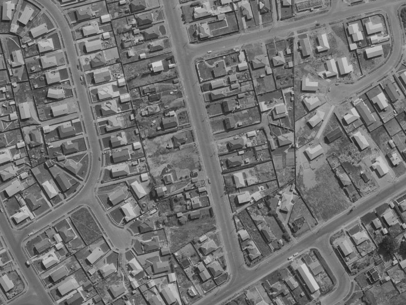62 Britannia Street from the air, 1970-1974