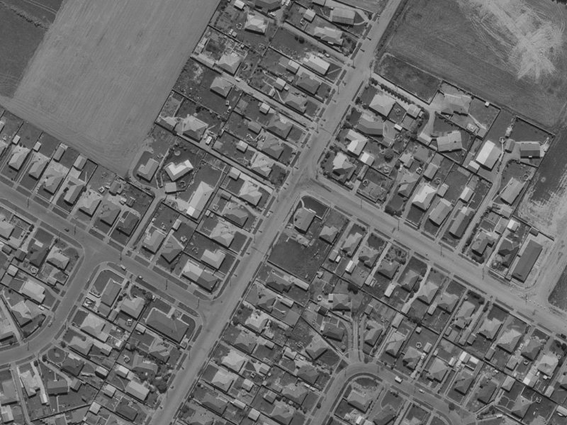 52 Breens Road from the air, 1970-1974