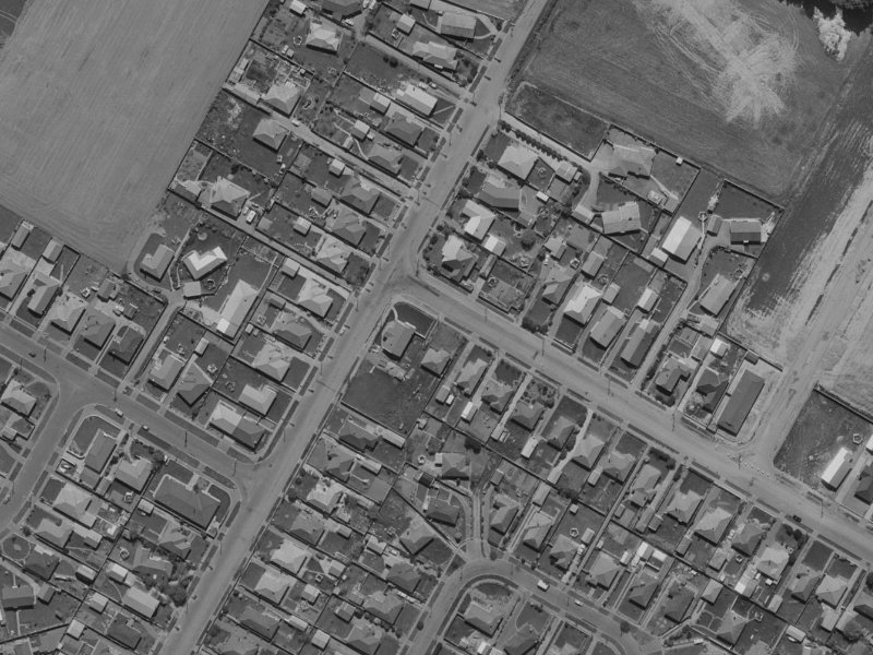 115A Isleworth Road from the air, 1970-1974