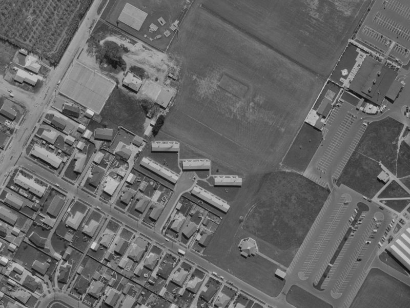 Palliser Place from the air, 1970-1974