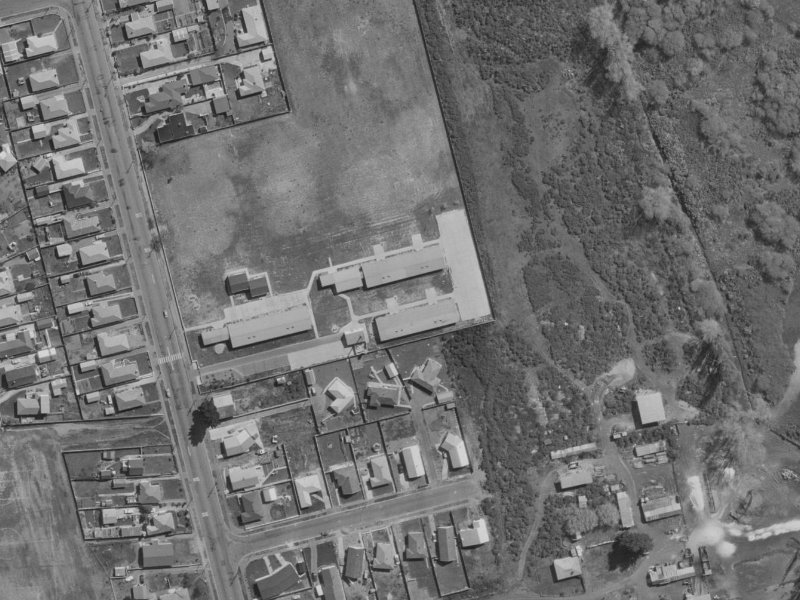 23 Clarevale Street from the air, 1970-1974