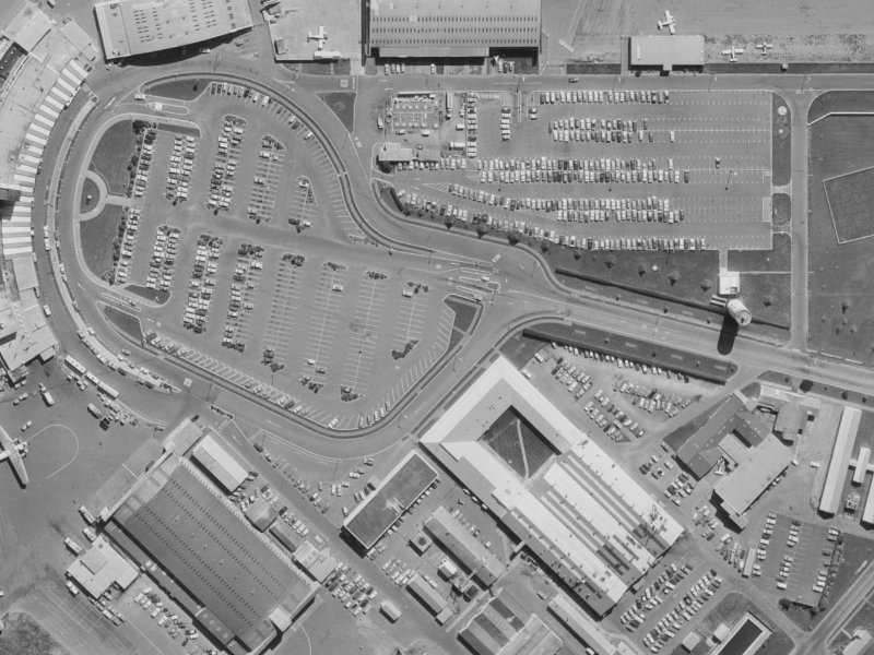 21 Durey Road from the air, 1970-1974