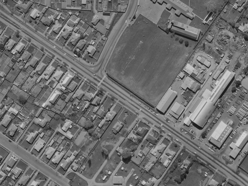528 Cranford Street from the air, 1970-1974