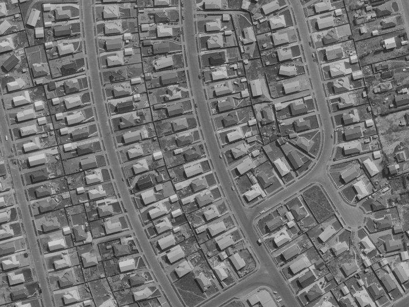 103 Effingham Street from the air, 1970-1974