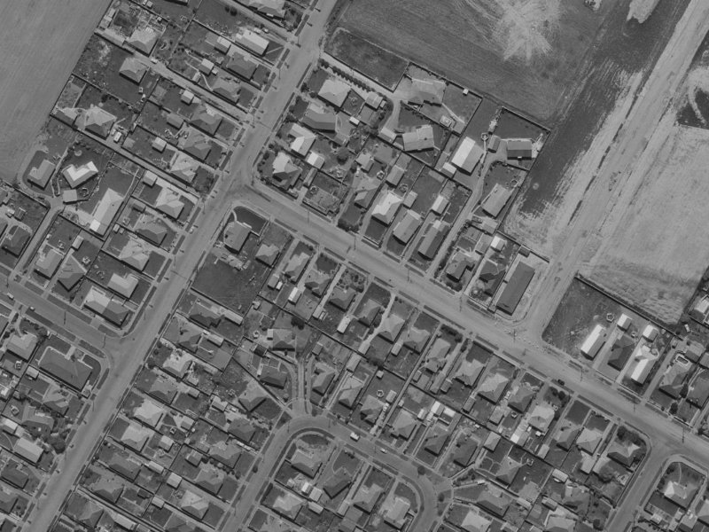 109 Isleworth Road from the air, 1970-1974