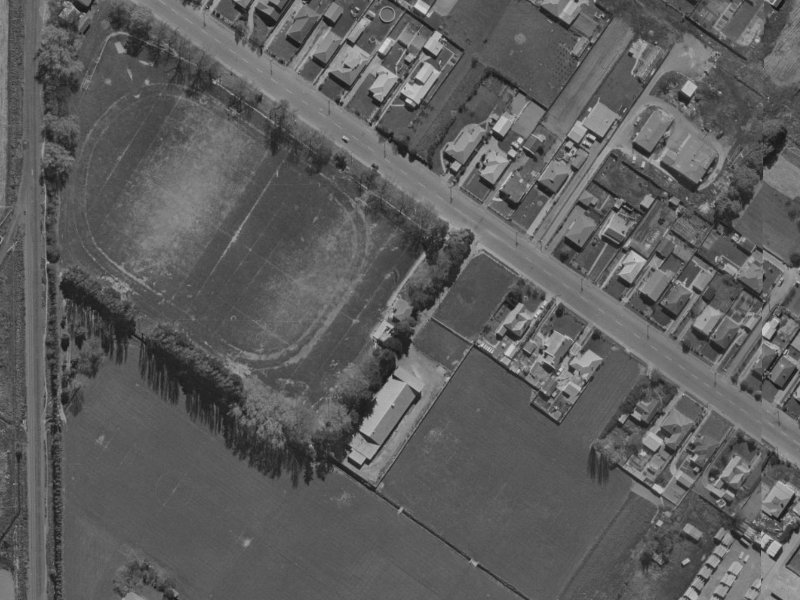 55a Sawyers Arms Road from the air, 1970-1974