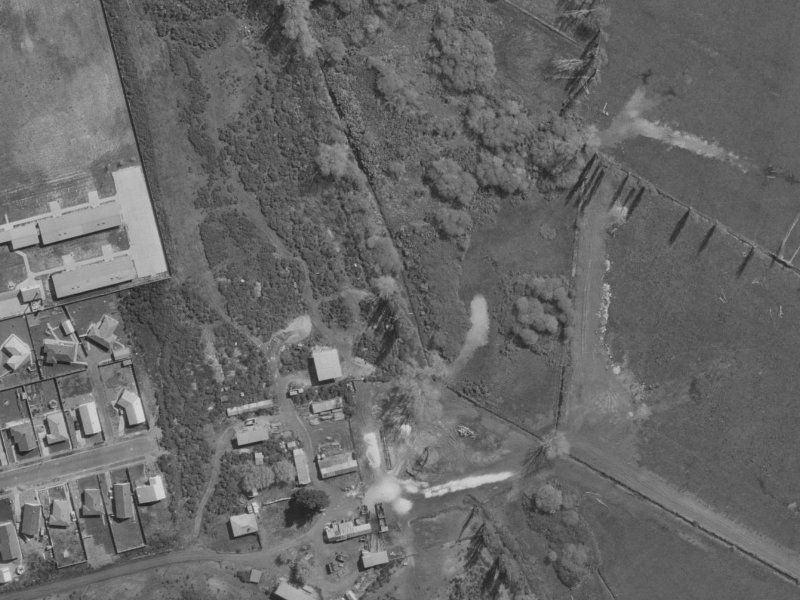 15 Country Place from the air, 1970-1974