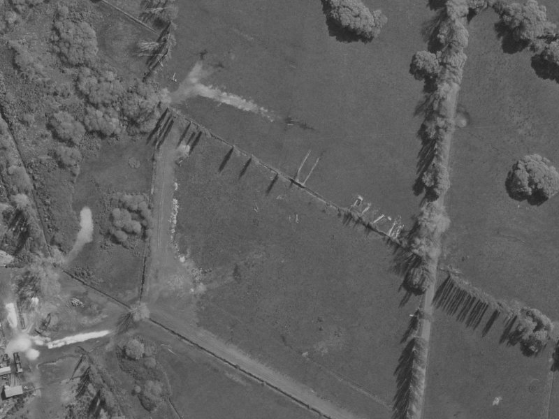 2A Gunwelloe Lane from the air, 1970-1974