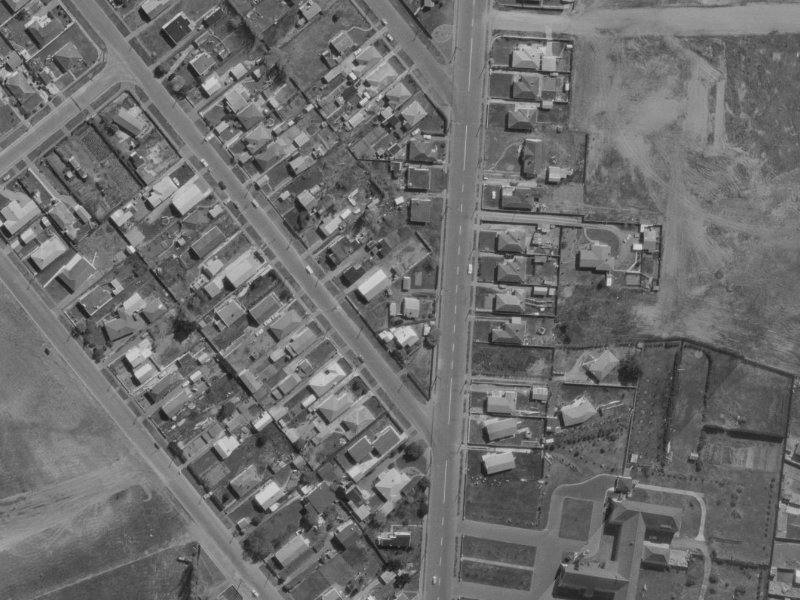 61 Flemington Avenue from the air, 1970-1974