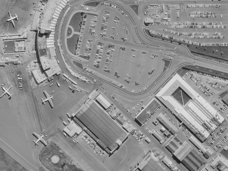 22 Durey Road from the air, 1970-1974