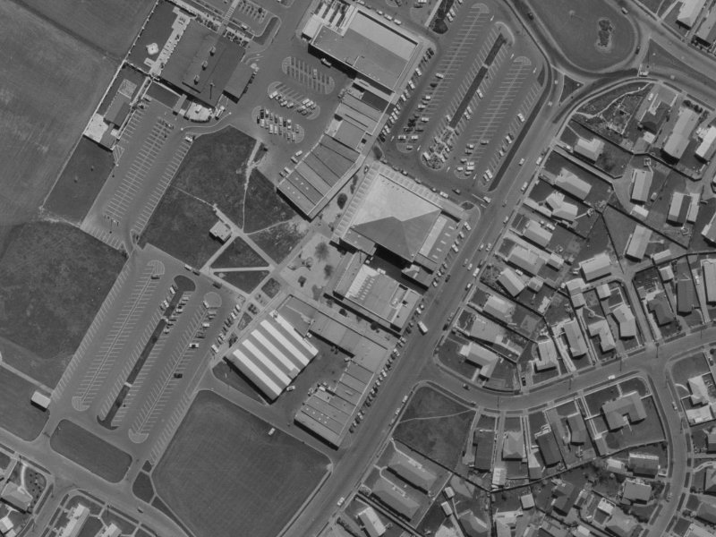 14B Bishopdale Court from the air, 1970-1974