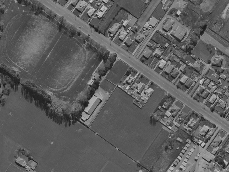53 Sawyers Arms Road from the air, 1970-1974