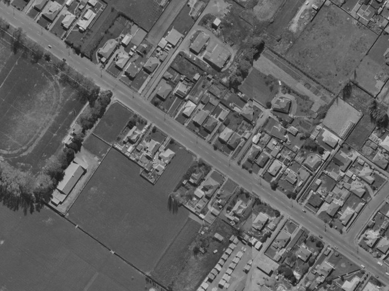47A Sawyers Arms Road from the air, 1970-1974