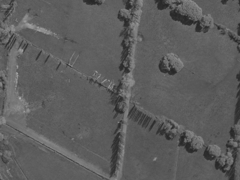 32 Travis Country Drive from the air, 1970-1974