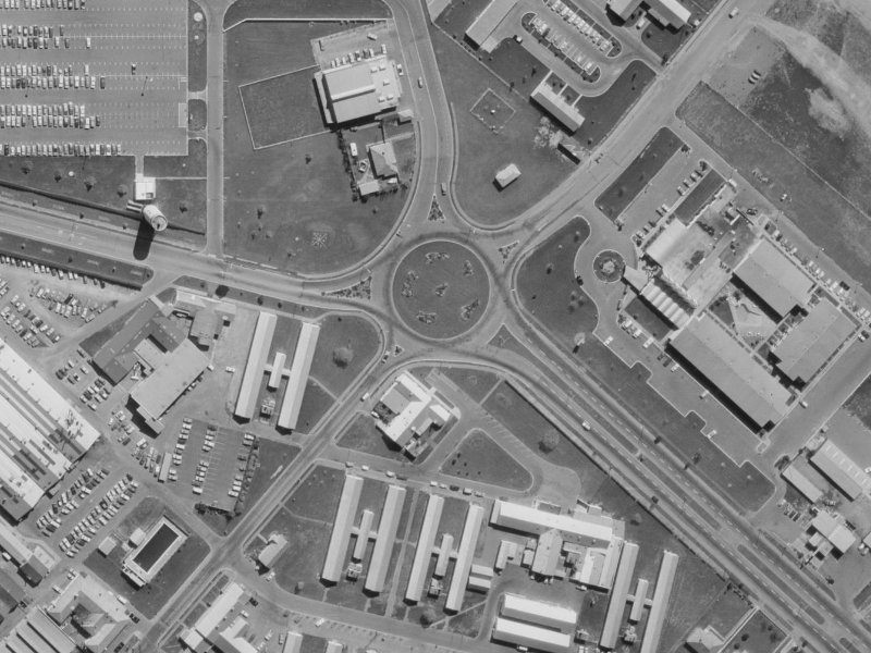 11 Orchard Road from the air, 1970-1974